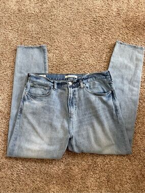 PacSun Slim Taper Jeans Men’s Size 33x32 Light Wash Stretch Denim